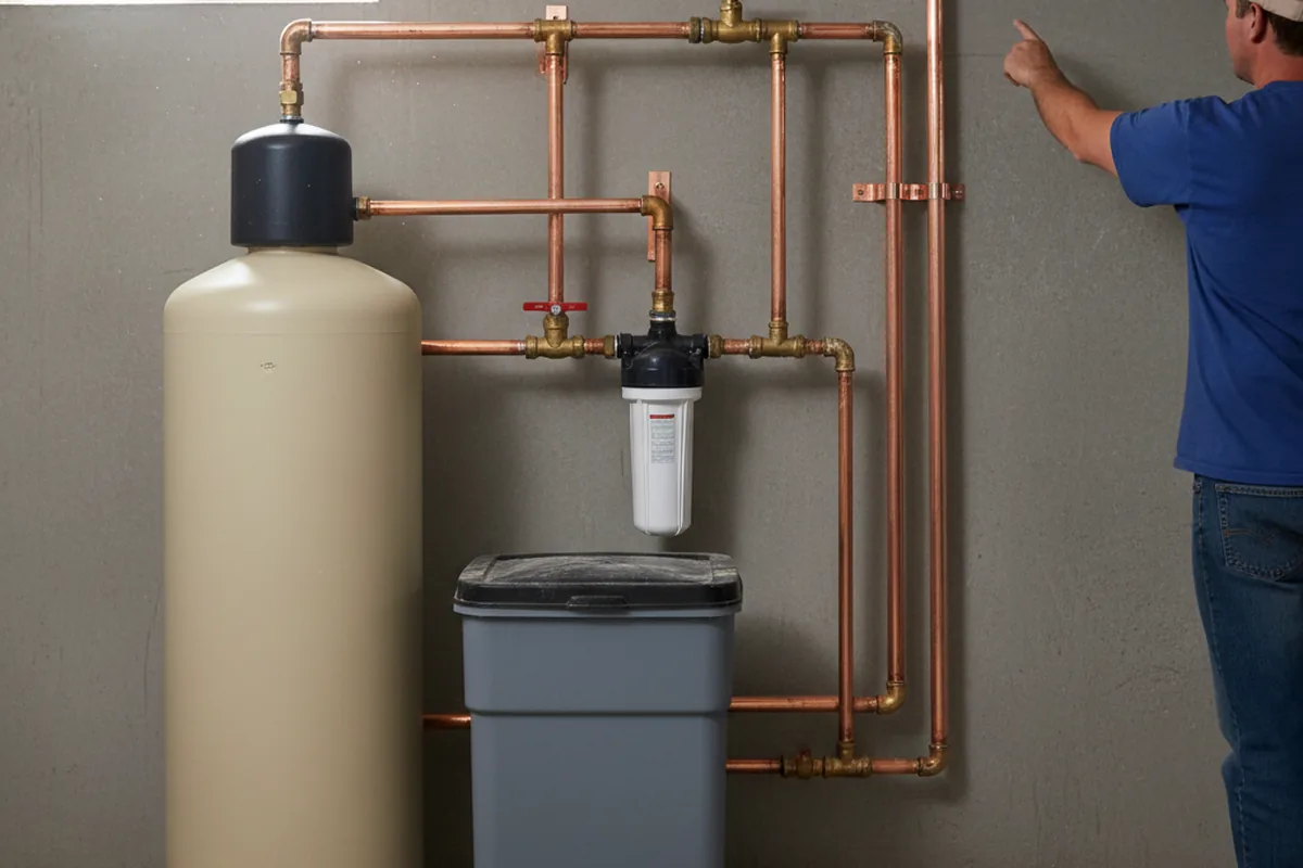 Whole-house water treatment system installed in Bartlett